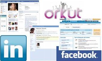 Networking sites - Linkedin, Facebook, orkut